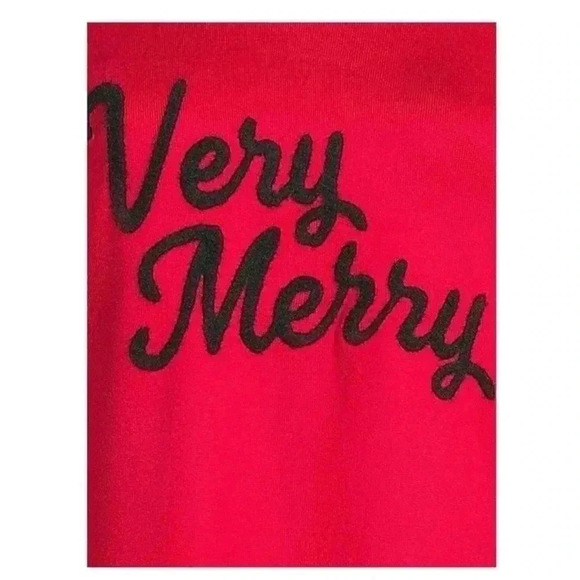 Secret Treasures Very Merry Christmas Pajama Top Size Large Buttery Soft Cozy - Picture 3 of 5
